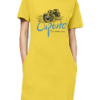 Women's T-Shirt Dress Half Sleeve