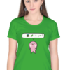 Women's Round Neck Half Sleeve T-shirt 'I Believe in You'