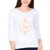 Women's Round Neck Full Sleeve T-shirt 'Kindness is Magic'