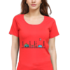 Women's Round Neck Half Sleeve T-shirt 'Little Things'