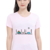 Women's Round Neck Half Sleeve T-shirt 'Little Things'