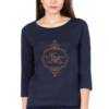 Women's Round Neck Full Sleeve T-shirt 'Kindness is Magic'