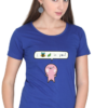 Women's Round Neck Half Sleeve T-shirt 'I Believe in You'