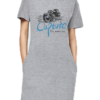 Women's T-Shirt Dress Half Sleeve